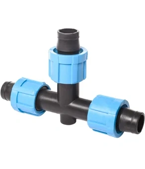 Тройник для ленты капельного полива зажимной купить в отделе магазина Экономстрой