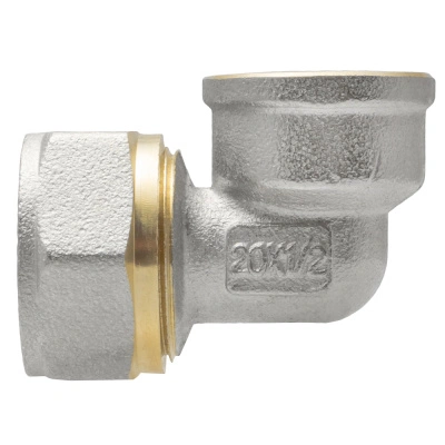 Угольник обжимной с переходом на внутреннюю резьбу MPF (MasterProf) ИС.072583, 20х1/2" купить в отделе магазина Экономстрой