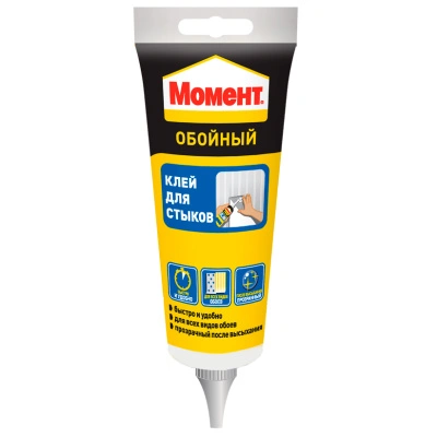 Клей для стыков и подклейки обоев Момент, 120 г купить в отделе магазина Экономстрой