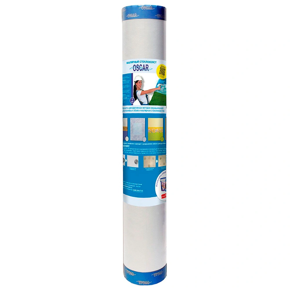 Стеклохолст "Оscar light" 25 гр/м2 (50 м2)  купить в отделе Стеклохолст и стеклообои магазина Экономстрой