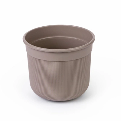 Горшок для цветов с дренажной вставкой Сканди, 1 л, какао купить в отделе магазина Экономстрой