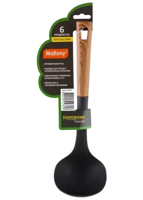 Половник FORESTA, 32х9,5 см, нейлон, ручка пластик 6461 Mallony