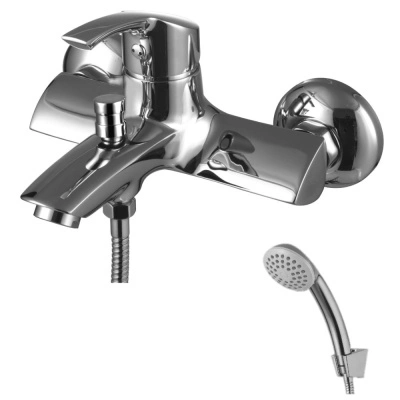 Смеситель для ванны Lemark Plus strike, короткий излив 156 мм купить в отделе магазина Экономстрой