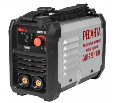 Сварочный инверторный аппарат Ресанта САИ-220Т LUX 65/71 купить в отделе магазина Экономстрой