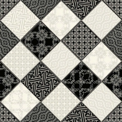 Линолеум коммерческий Juteks Strong Plus Chess 4_990D, ширина 3,5 м
