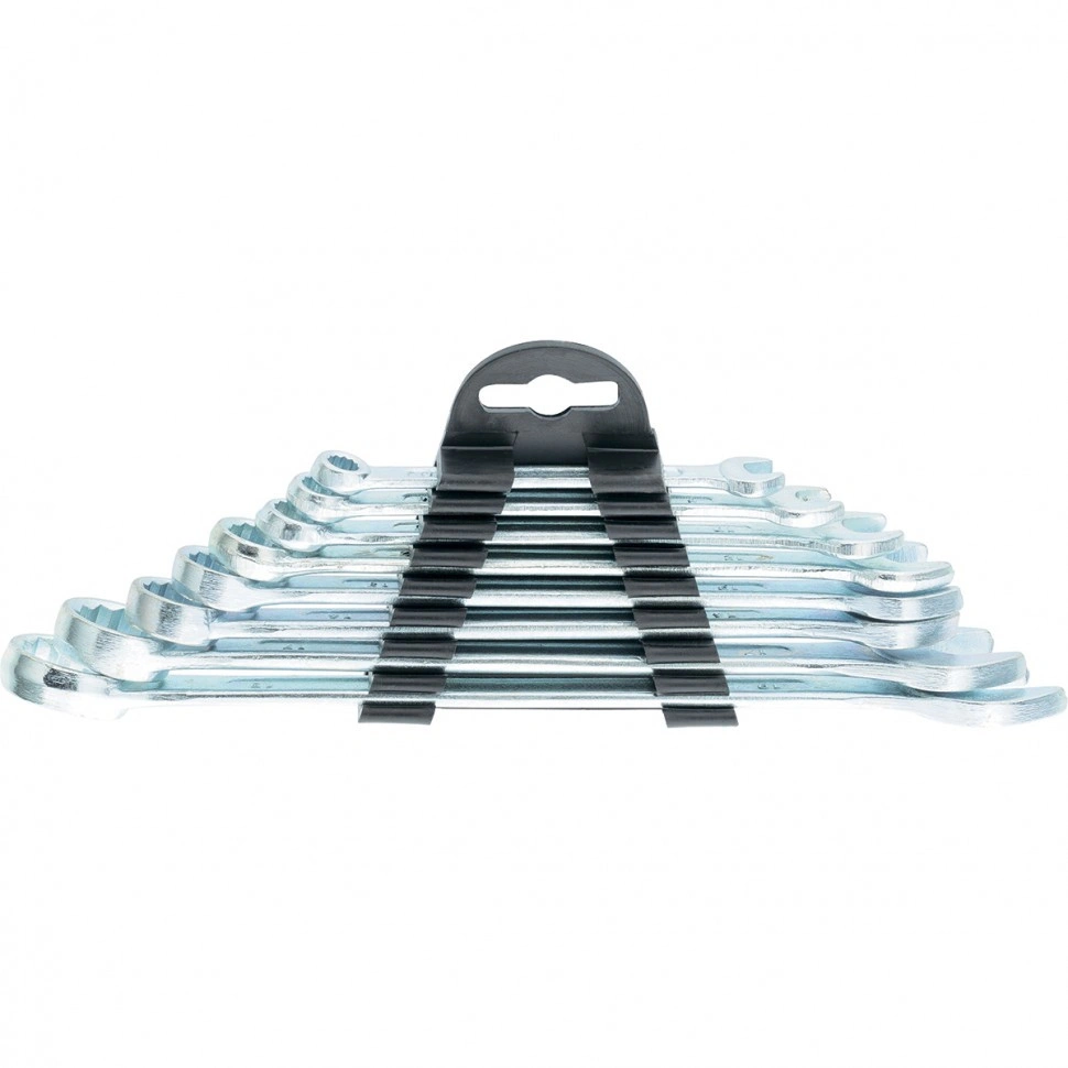 картинка Набор ключей Sparta, комбинированных, хромированные, 6-19 мм, 8 шт от магазина Экономстрой