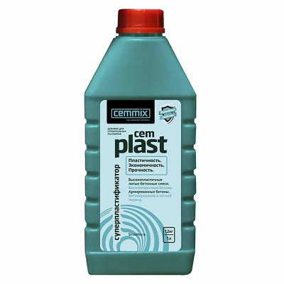 Пластификатор Cemmix "Cemplast", 1 л купить в отделе магазина Экономстрой