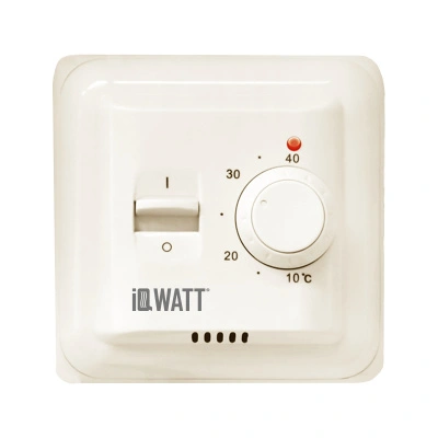 Терморегулятор IQ Thermostat M (E72), механическое управление, слоновая кость