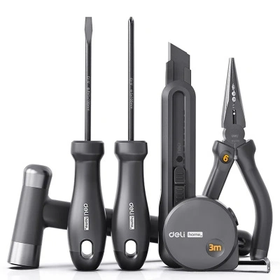 Набор ручного инструмента Deli, Home Series Black, 6 предметов купить в отделе магазина Экономстрой