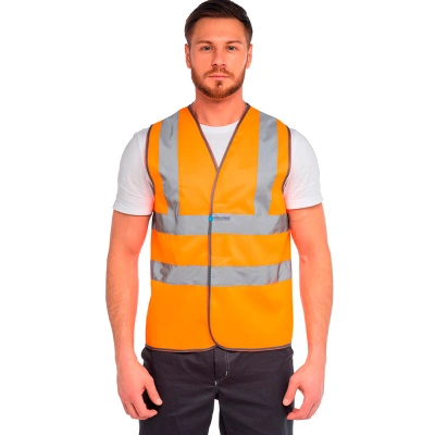 Жилет сигнальный флуоресцентный арт. J04 с СОП, оранжевый, р. (XL) 104-108/170-188 купить в отделе магазина Экономстрой