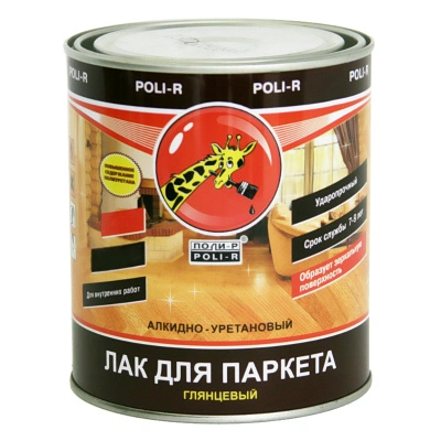 Лак паркетный ПОЛИ-Р глянц. 2,5л