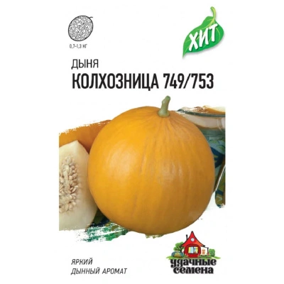 Семена Удачные семена Дыня Колхозница 749/753, 0,5 гр. купить в отделе магазина Экономстрой