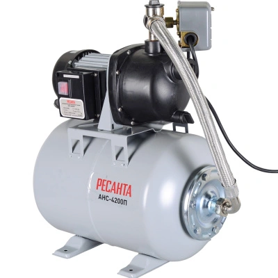 Насосная станция Ресанта, АНС-4200П, 1200 Вт купить в отделе магазина Экономстрой