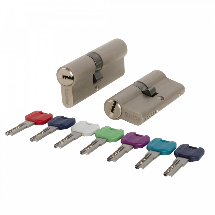 Цилиндровый механизм MaxPro7000Key70mm (30+10+30) SN никель, 7 ключей купить в отделе Цилиндровые механизмы  магазина Экономстрой
