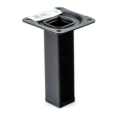 Ножка мебельная 25x25x150 мм (черный 1 шт) Стройбат купить в отделе магазина Экономстрой