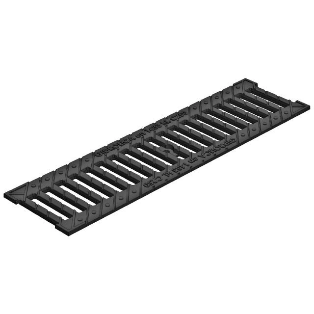 картинка Решётка РЧЩ чугунная щелевая DN 100 В125 500х136х15 мм 31013В от магазина Экономстрой