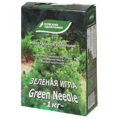 Удобрение органо-минеральное Зеленая игла 1 кг купить в отделе магазина Экономстрой