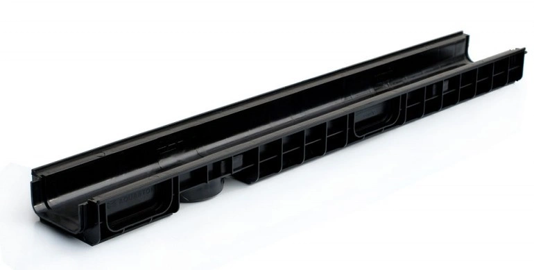 картинка Канал пластиковый без решетки 1000х148х70 мм Norma DN100 Н70 11007 от магазина Экономстрой