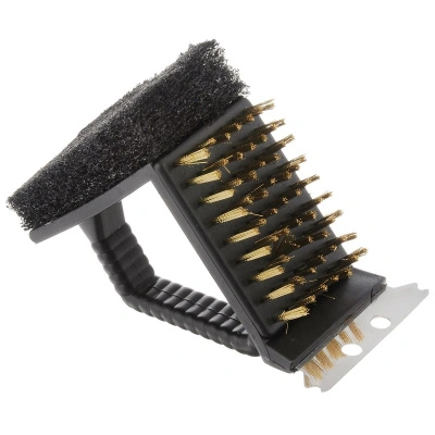 Щетка для чистки гриля со скребком 80-010 купить в отделе магазина Экономстрой