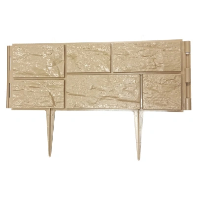 Забор декоративный Старый дворик Диорит, бежевый, 40х25 см (5 шт) купить в отделе магазина Экономстрой