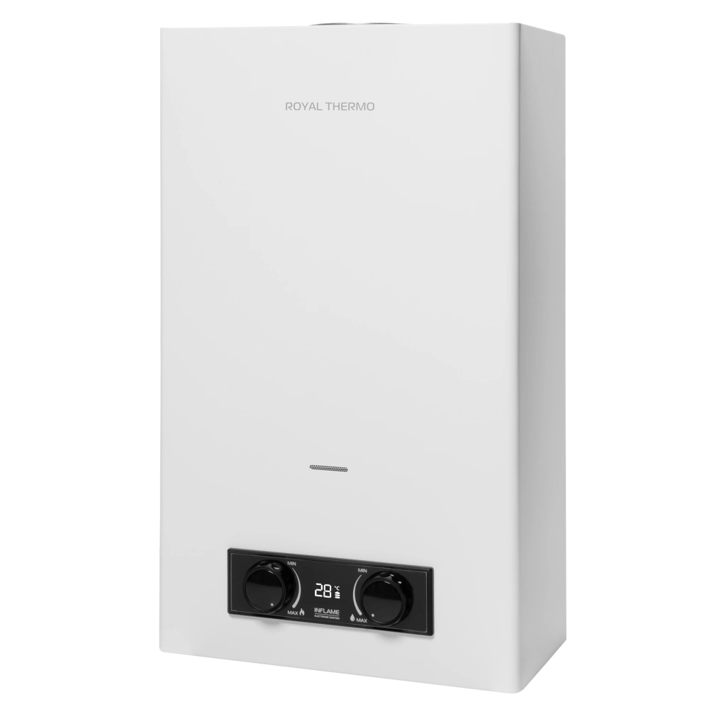 Водонагревательная колонка Royal Thermo, GWH 10 Inflame White купить в отделе Газовые колонки магазина Экономстрой