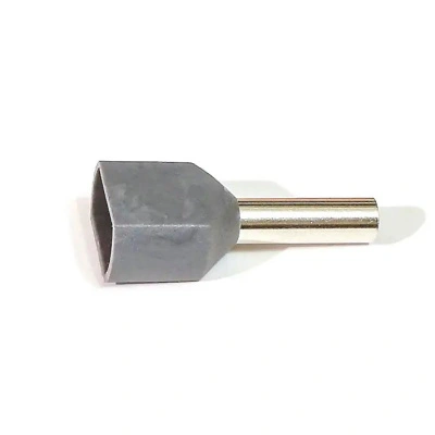 Наконечник втулочный изолированный Dori НШВИ-2 2x2,5 мм2, 25 шт