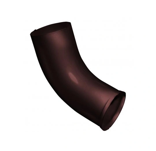 Колено Евро металлическое 100 мм, шоколадно-коричневое RAL 8017 купить в отделе Водосточные системы магазина Экономстрой