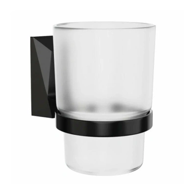 Стакан для зубных щеток Kleber Ice Black KLE-ICE044BL купить в отделе магазина Экономстрой