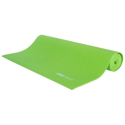 Коврик для йоги Ecos, PVC, зеленый, 173x61x0,4 см