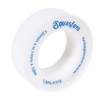 Лента ФУМ для воды, катушка 12 мм х 0,1 мм х 10 м купить в отделе магазина Экономстрой