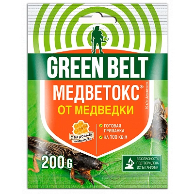 Средство от медведки Грин Бэлт, Медветокс, 200 гр
