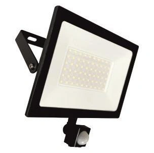 Светодиодный прожектор Le, Led, FL IR, 100 Вт, IP65, 7500 Лм, с сенсором, холодный белый купить в отделе магазина Экономстрой