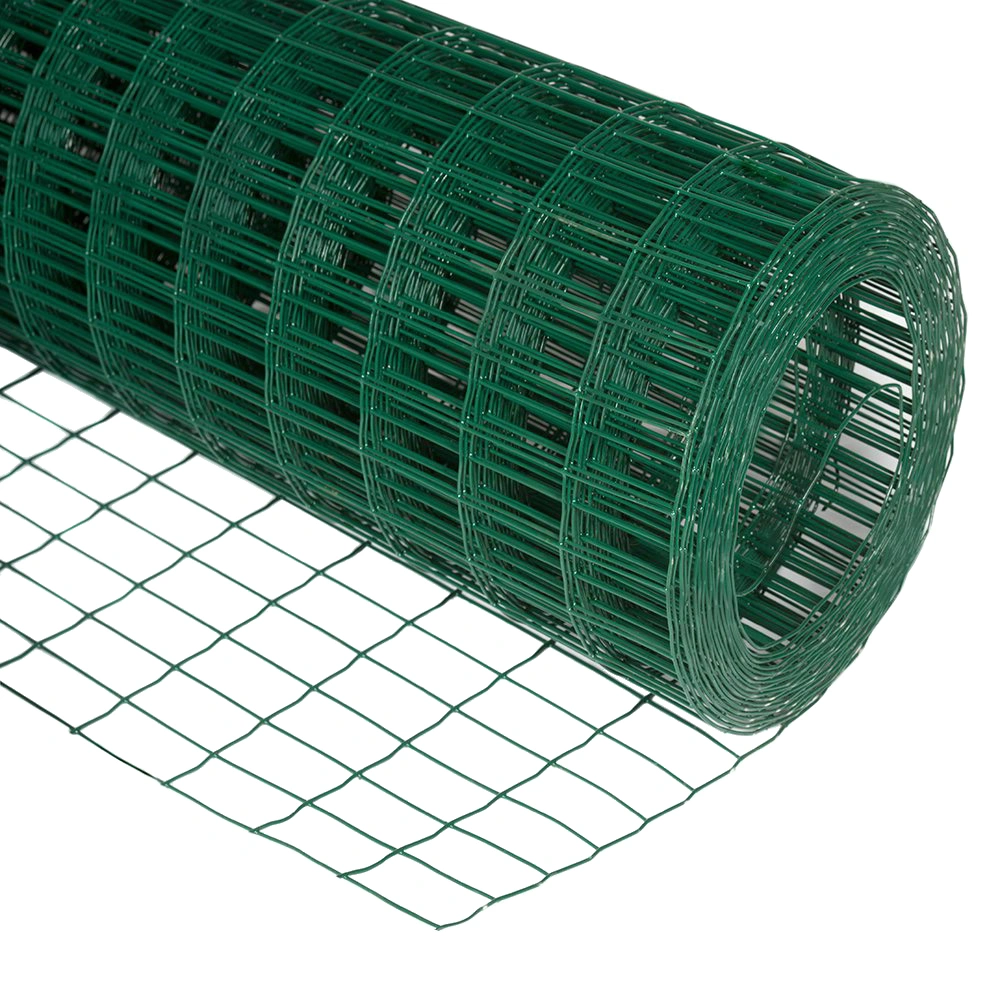 картинка Сетка сварная с ПВХ покрытием, ячейка 50х50 мм, диаметр проволоки Ø 1,8 мм, 1,5х15 м (ТУ) от магазина Экономстрой