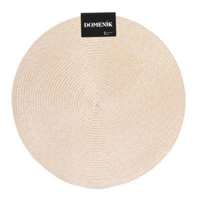 Салфетка сервировочная Domenik Beige, 38 см купить в отделе магазина Экономстрой