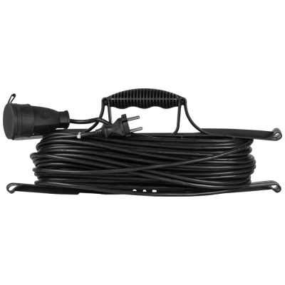 Удлинитель на рамке Эра, Green Line, ПВС 2х1, 10А/2200Вт, IP44, без заземления, 30 м купить в отделе магазина Экономстрой