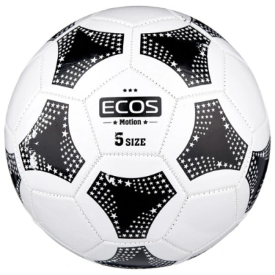 Мяч футбольный Ecos MOTION FB139P, ПВХ, размер №5, черно-белый купить в отделе магазина Экономстрой