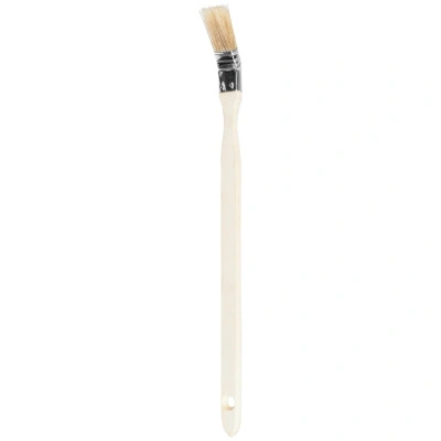 Кисть радиаторная РемоКолор, натуральная щетина, деревянная ручка, 25 мм