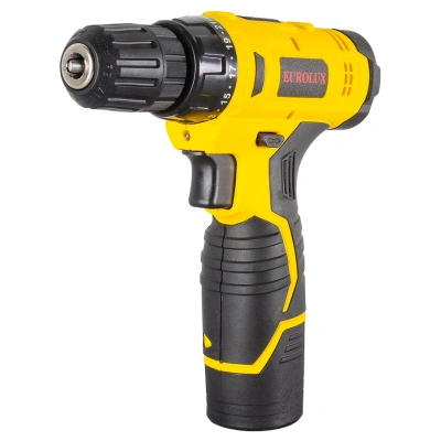 Аккумуляторная дрель-шуруповерт Eurolux ДА-12/1Li 72/14/37 (1,5 Ач) купить в отделе магазина Экономстрой