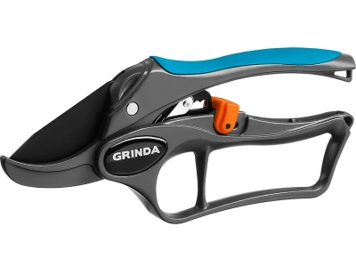 Секатор 200 мм контактный, с алюминиевыми рукоятками GRINDA (20 мм) 423433 купить в отделе магазина Экономстрой