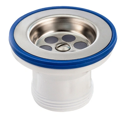 Выпуск Элит с нержавеющей чашкой 70 мм 1 1/2" 30980641 купить в отделе магазина Экономстрой