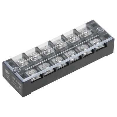 Блок зажимов IEK (ИЭК), ТВ-2506, АБС пластик, 25А 2,5-мм2, 6 пар купить в отделе магазина Экономстрой