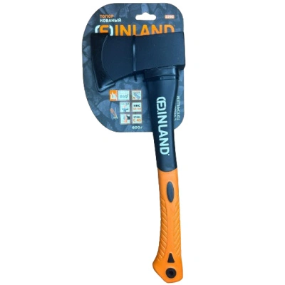 Топор кованый Finland, с фибергласовым топорищем, 600 г купить в отделе магазина Экономстрой