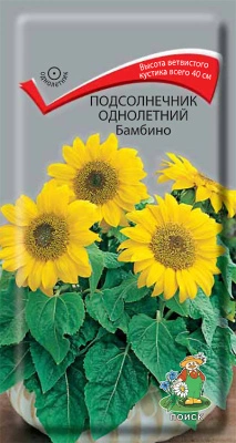 Семена Подсолнечник однолетний Бамбино, 0,5 гр. купить в отделе магазина Экономстрой
