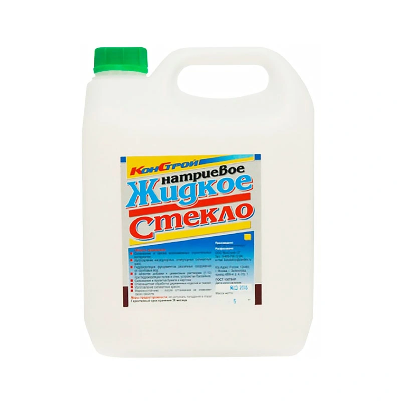 картинка Жидкое стекло Конструктор, для склеивания и связки строительных материалов, 7,5 кг от магазина Экономстрой