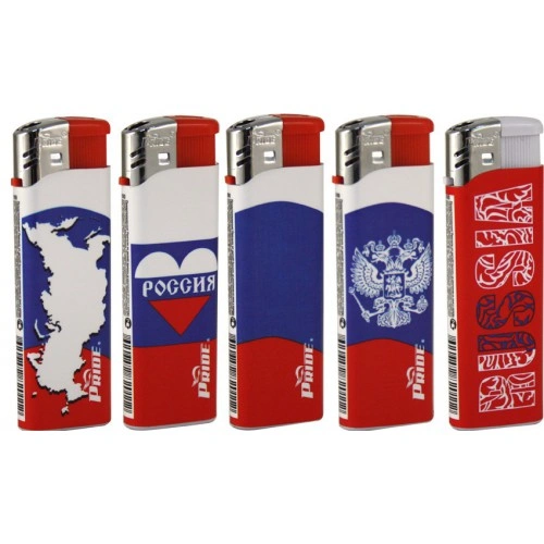 Зажигалка Pride E-100 I LOVE RUSSIA 82305 купить в отделе Зажигалки бытовые магазина Экономстрой