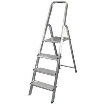 Стремянка алюминиевая, 4 ступени, 0,82 м / 2,91 м купить в отделе магазина Экономстрой