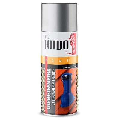 Герметизирующий спрей Kudo KU-H301, серый, 520 мл