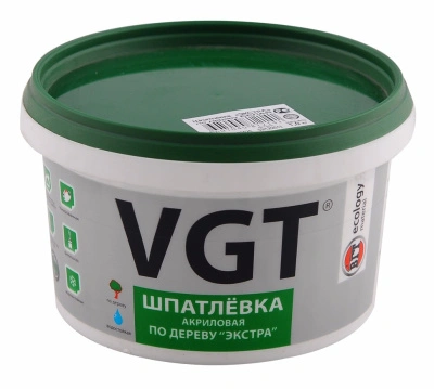 Шпатлевка ВГТ Экстра по дереву бук 1 кг 1034 купить в отделе магазина Экономстрой