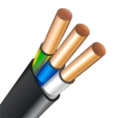 Кабель медный ВВГ-Пнг(А) 3х4 ок-66 ГОСТ (плоский) купить в отделе магазина Экономстрой