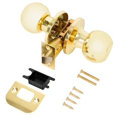 Ручка защелка Punto DK672/BL PB-PS (без фик.) золото купить в отделе магазина Экономстрой